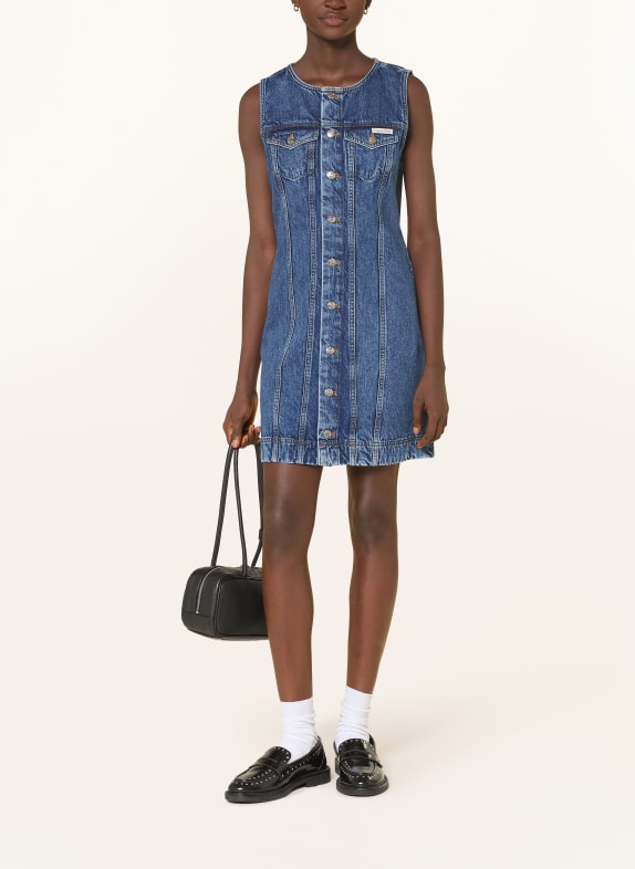 Calvin Klein Jeans robe en jean BLEU FONCÉ