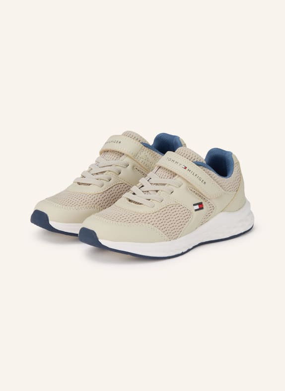 TOMMY HILFIGER Sneaker BEIGE / WEISS