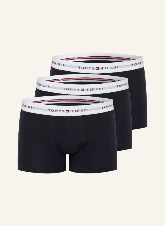 TOMMY HILFIGER 3-pack boxer shorts DARK BLUE / WHITE