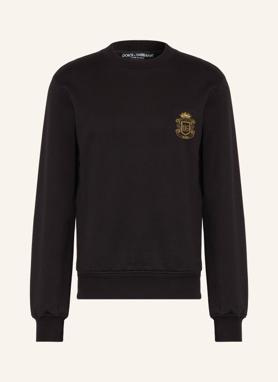 DOLCE & GABBANA Sweatshirt SCHWARZ