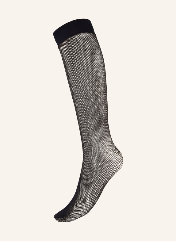 Wolford Jemné podkolenky TWENTIES ECONYL KNEE-HIGHS 7005 BLACK