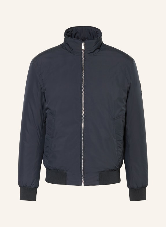 BOSS Bunda CLASE TMAVĚ MODRÁ