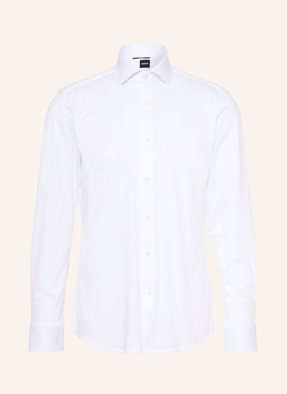 BOSS Hemd HANK Slim Fit WEISS