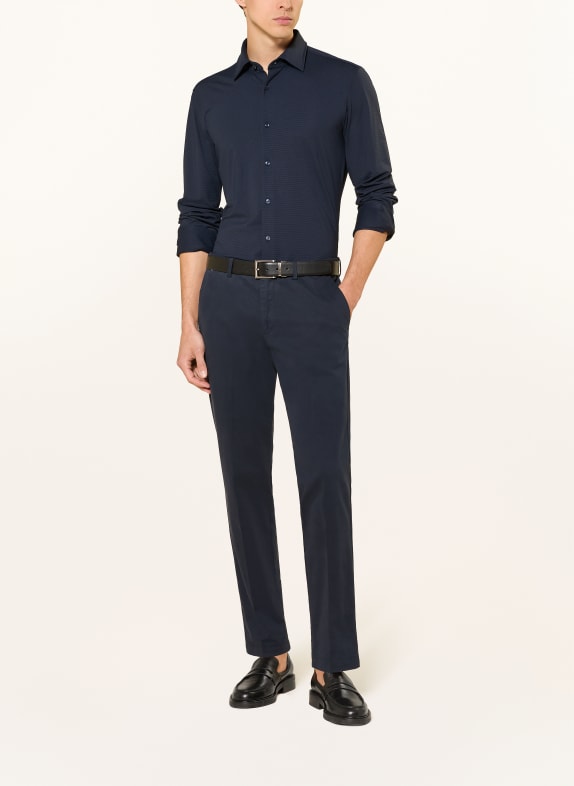 BOSS HANK Slim Fit Shirt DARK BLUE