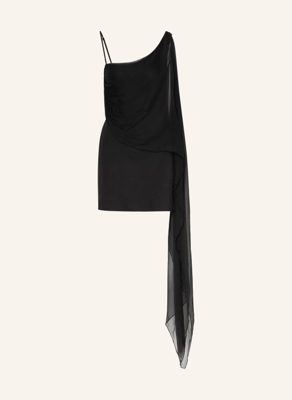 EB DENIM TARA cocktail dress BLACK