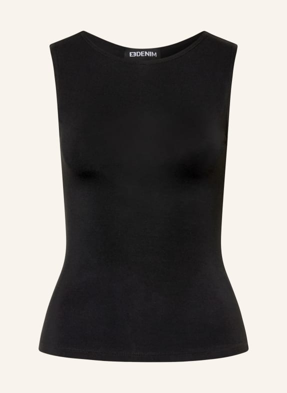 EB DENIM Top BEVERLY ČERNÁ