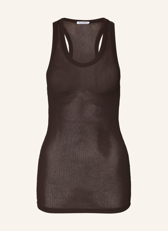 Acne Studios Top DARK BROWN