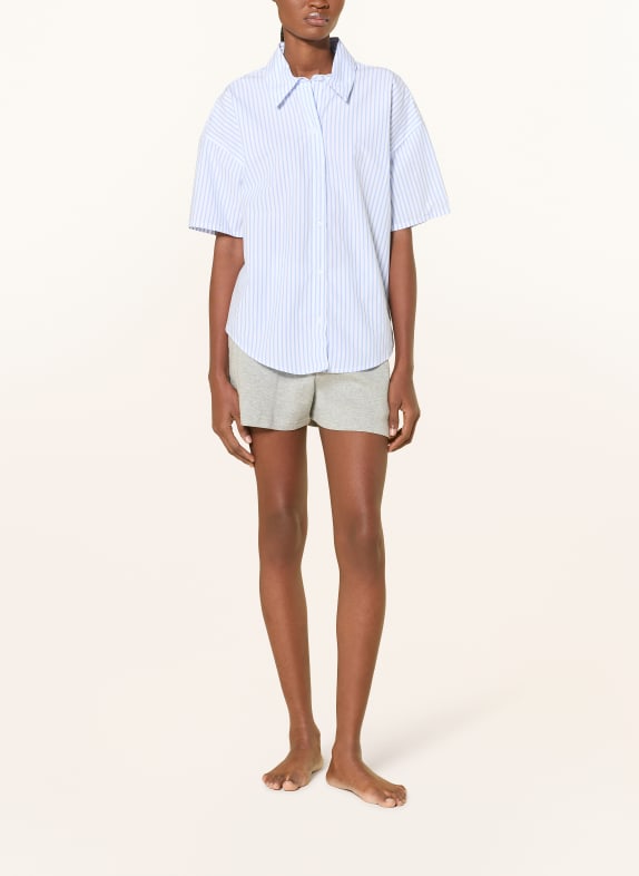 Calvin Klein overhemdblouse LICHTBLAUW