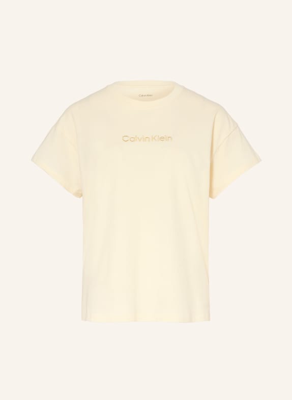 Calvin Klein koszulka JASNOŻÓŁTY