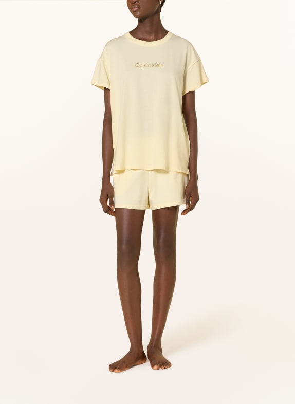 Calvin Klein T-shirt LICHTGEEL