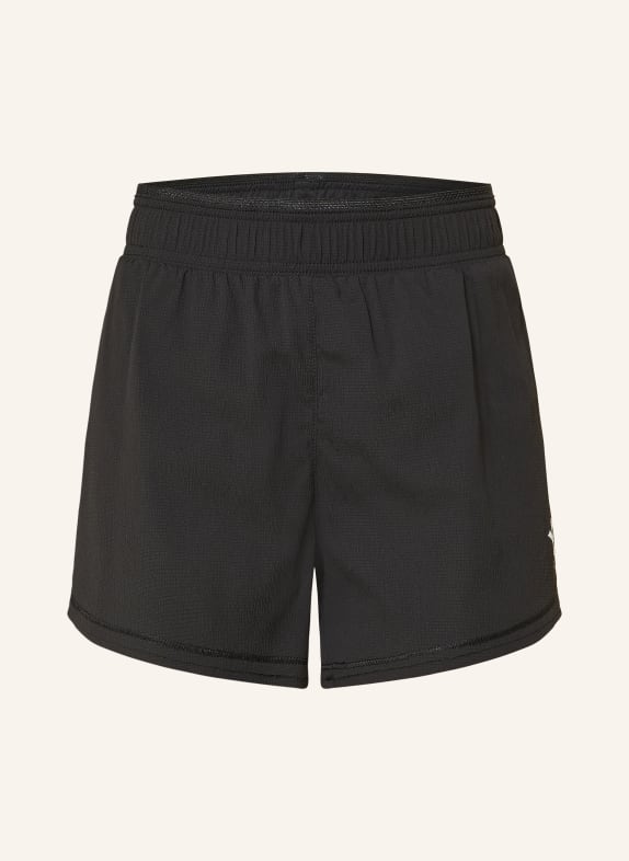 Y-3 2-in-1-Laufshorts SCHWARZ