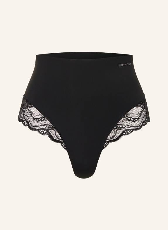 Calvin Klein String sculptant SENSUAL STRETCH LACE NOIR