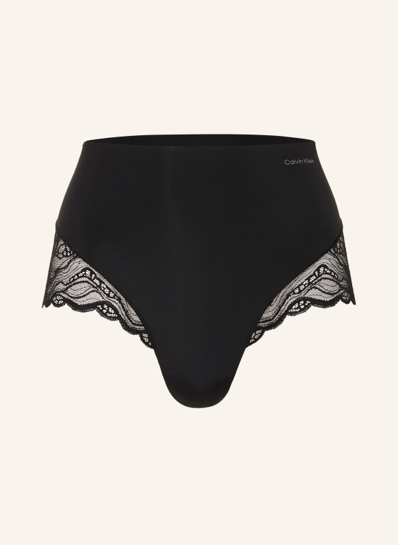Calvin Klein Slip sculptant SENSUAL STRETCH LACE NOIR