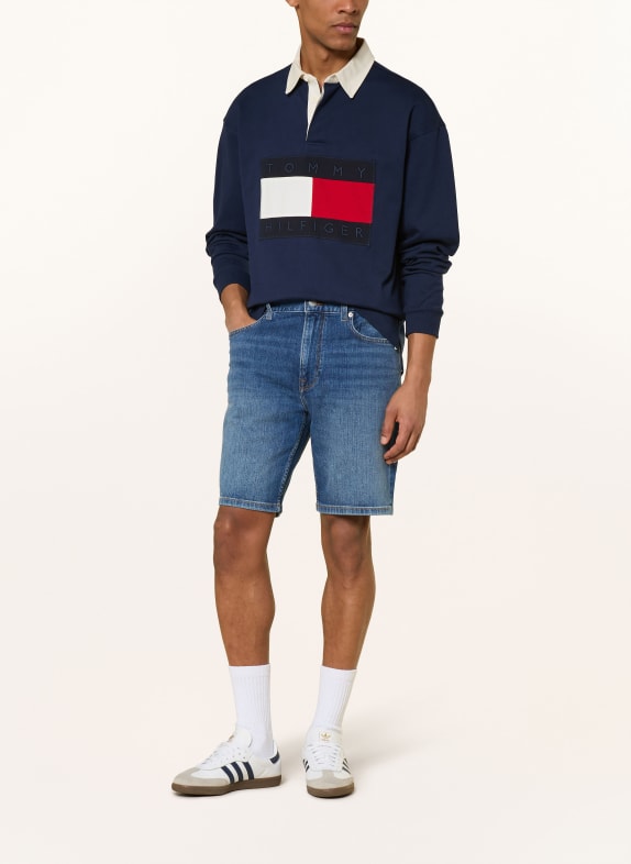 TOMMY HILFIGER Jeansshorts i slim fit 1A7 Cobalt Blue