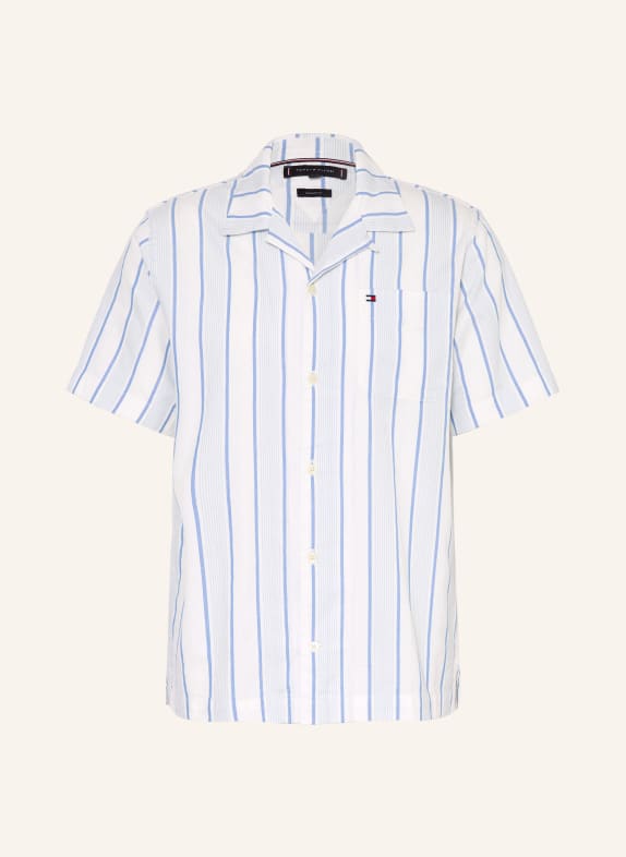 TOMMY HILFIGER Hemd Regular Fit BLAU / HELLBLAU / WEISS