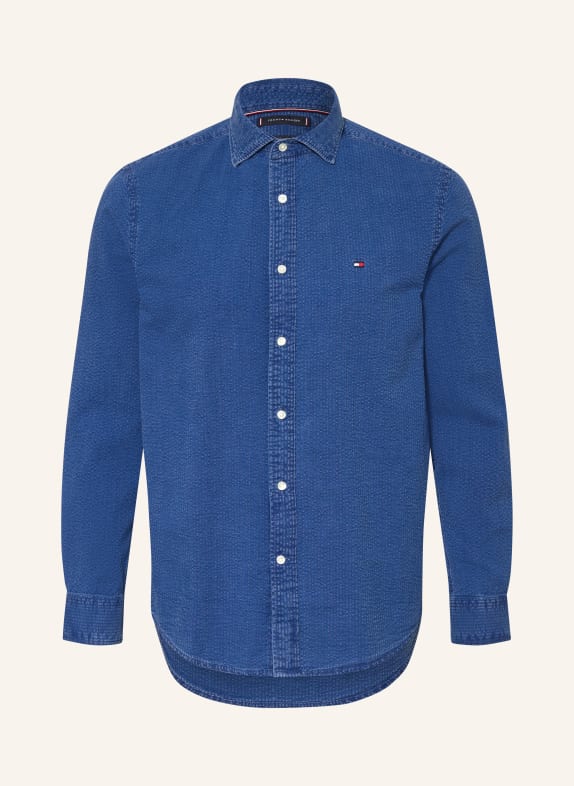 TOMMY HILFIGER Hemd Regular Fit BLAU