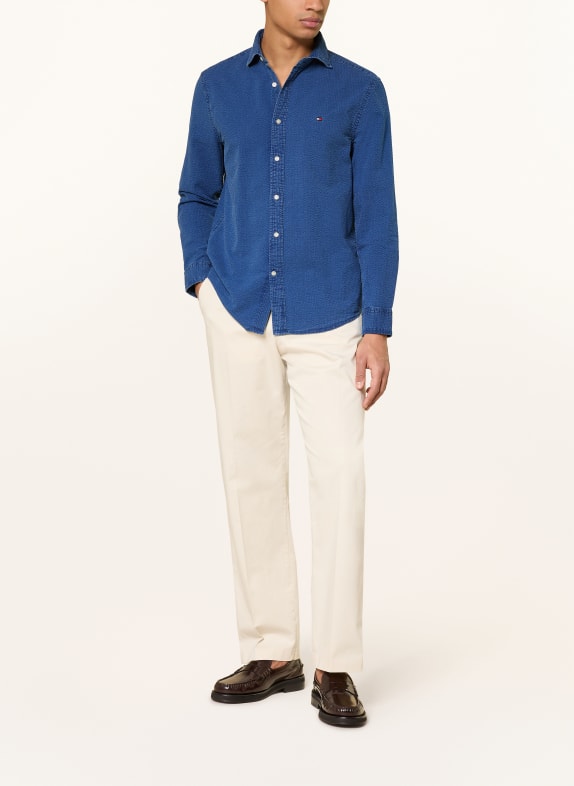 TOMMY HILFIGER Overhemd Regular Fit BLAUW