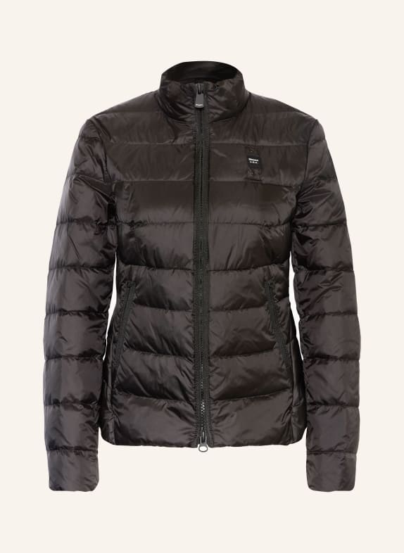 Blauer Lightweight-Daunenjacke VALE SCHWARZ