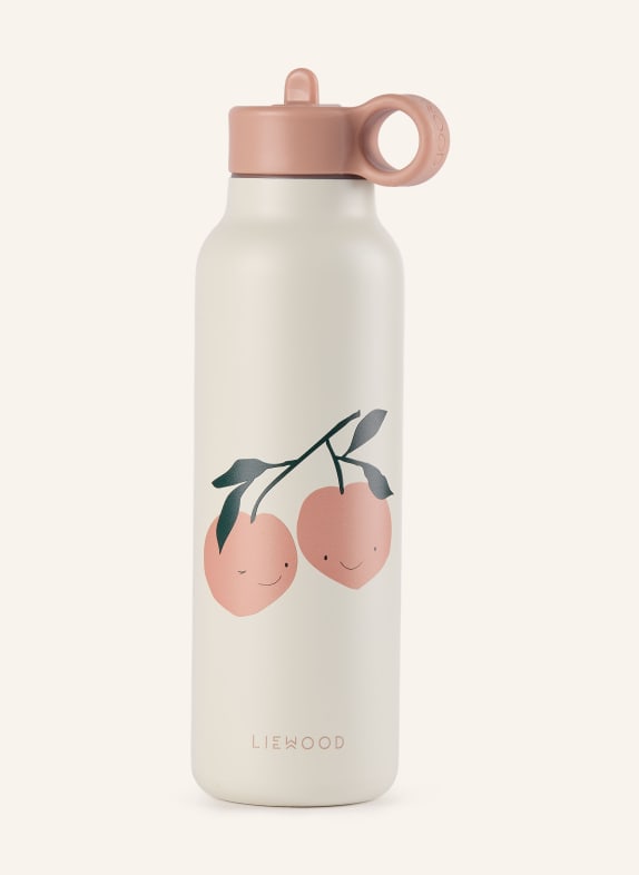LIEWOOD Isolierflasche FALK CREME / LACHS / DUNKELGRÜN