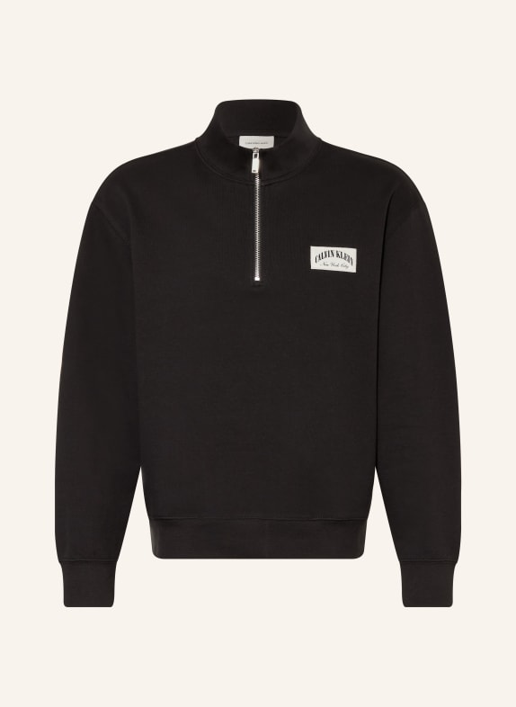 Calvin Klein Jeans Sweat-Troyer ČERNÁ