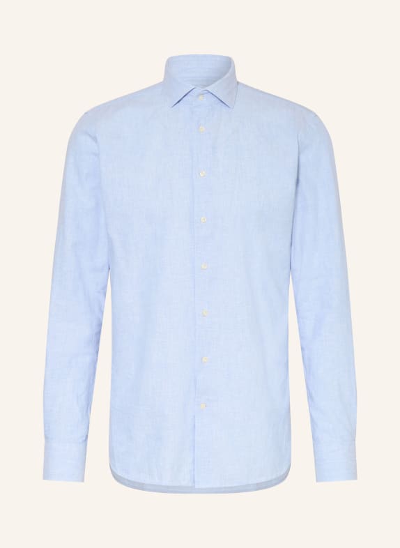 PROFUOMO Košile Slim Fit TMAVĚ MODRÁ