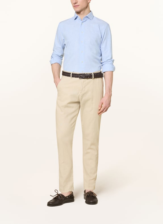 PROFUOMO Overhemd Slim Fit LICHTBLAUW