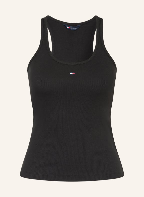 TOMMY JEANS Top SCHWARZ