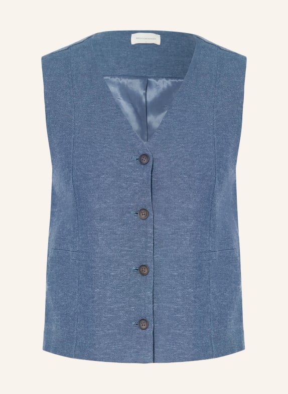 MSCH COPENHAGEN Blazerweste MSCHVIANA GINIA BLAU