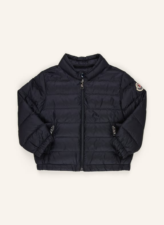 MONCLER enfant Kurtka pikowana ACORUS GRANATOWY