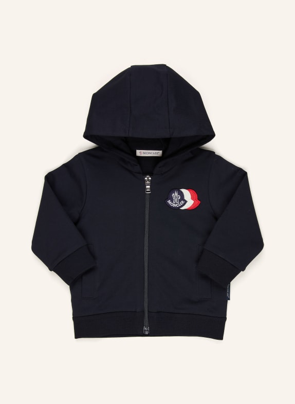 MONCLER enfant Sweatjacke DUNKELBLAU