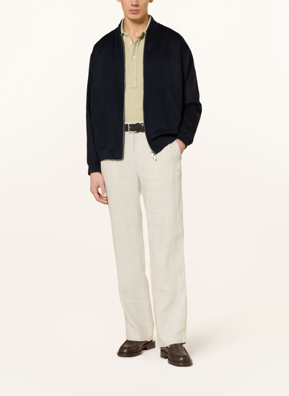 BARENA VENEZIA Cashmere blouson GABIER DONKERBLAUW