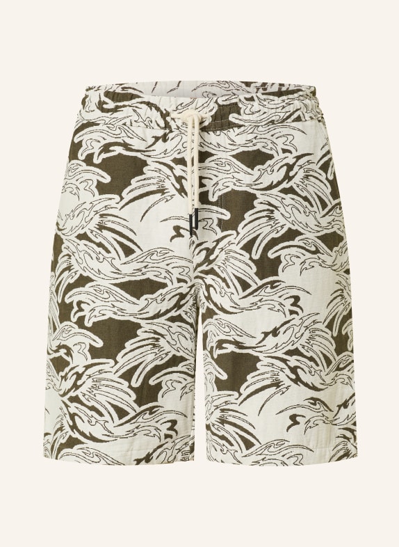 OAS Shorts ROUGE NICOLA CREME / OLIV