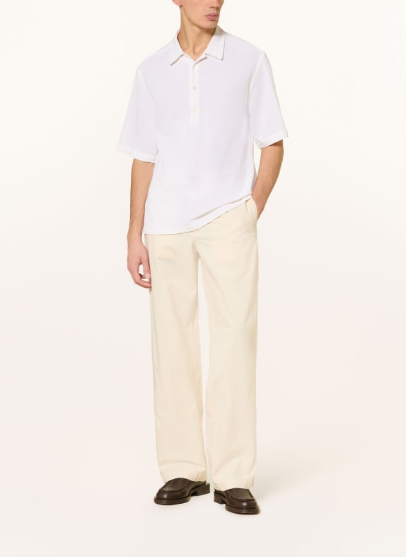 BARENA VENEZIA Piqué poloshirt MOLA ECRU