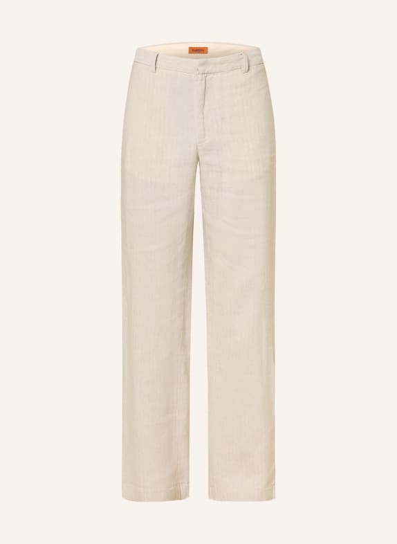 BARENA VENEZIA DELFO Regular Fit suit pants with linen 538 PERLA
