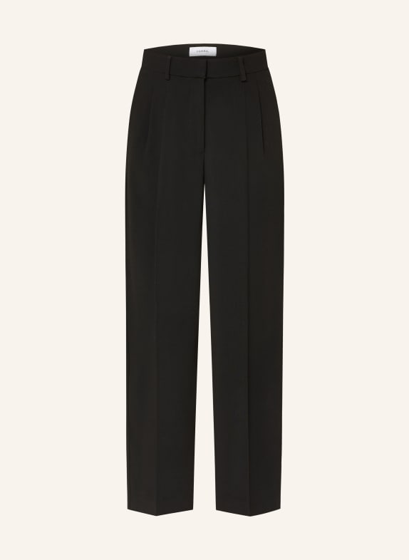 comma 7/8 pants BLACK