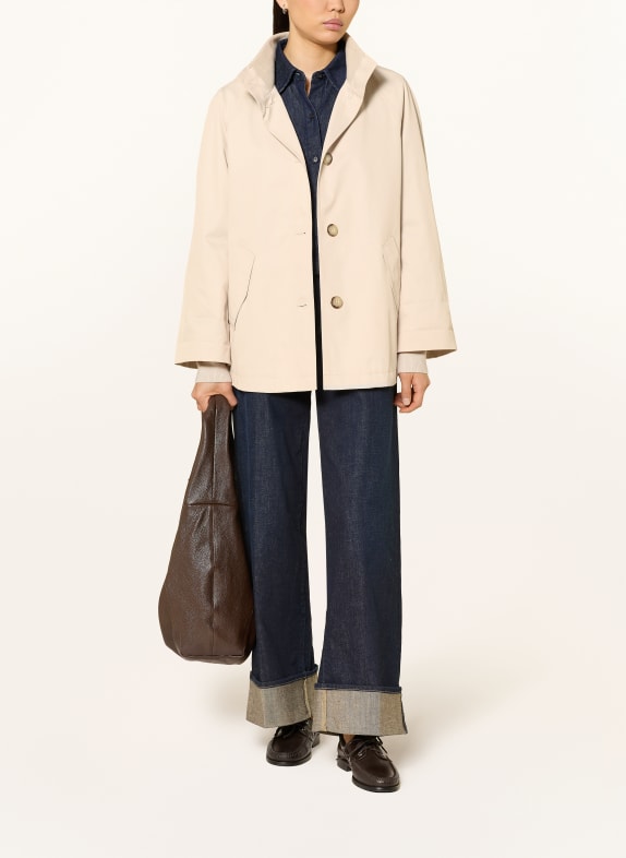 comma trenchcoat KRÉMOVÁ