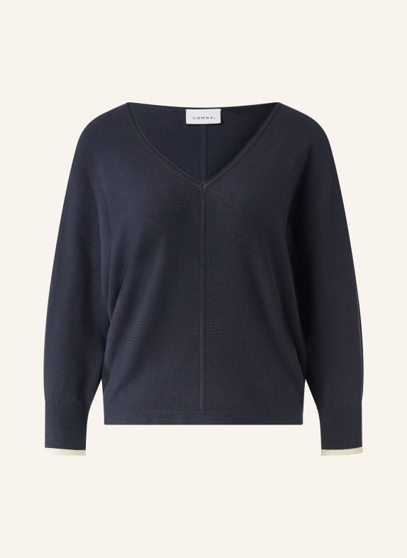 comma svetr TMAVĚ MODRÁ