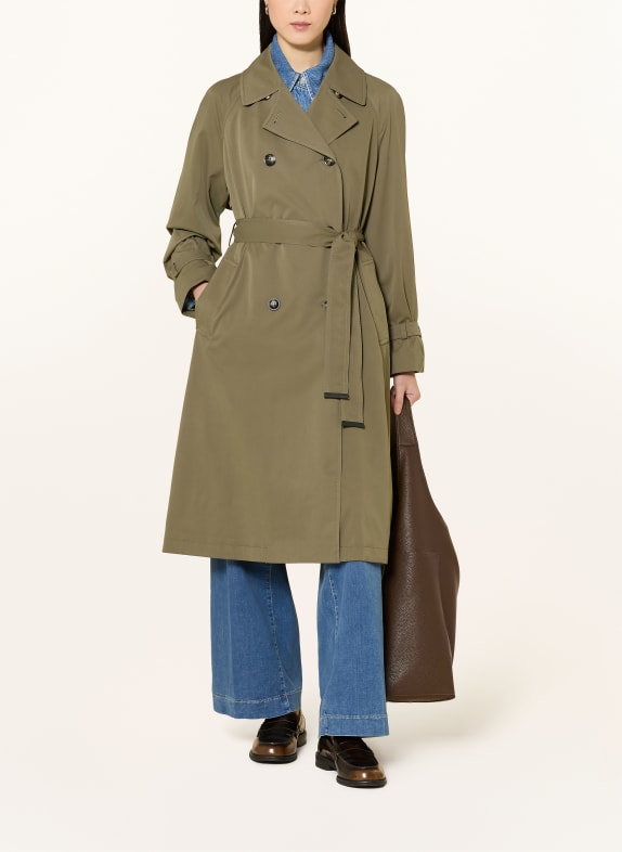 comma trenchcoat KHAKI