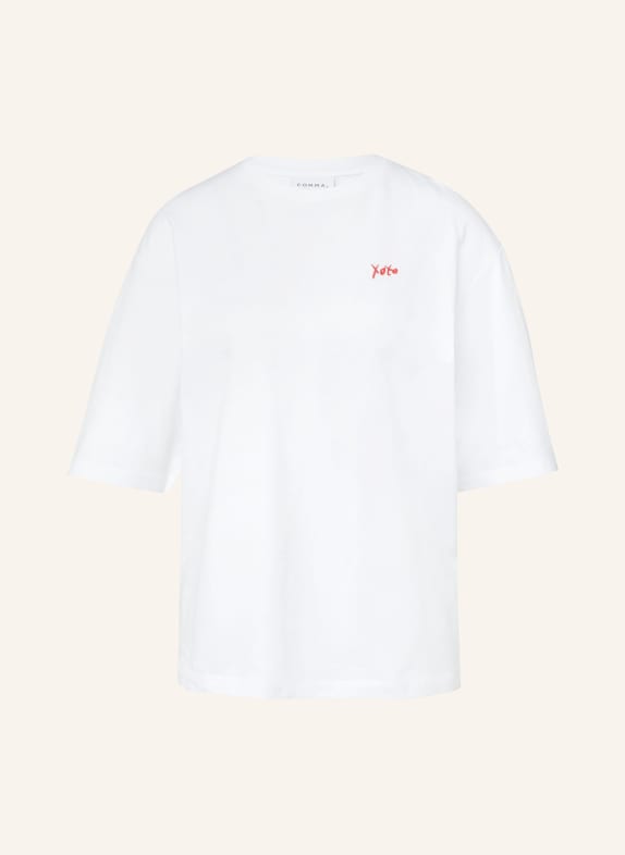 comma tričko BÍLÁ