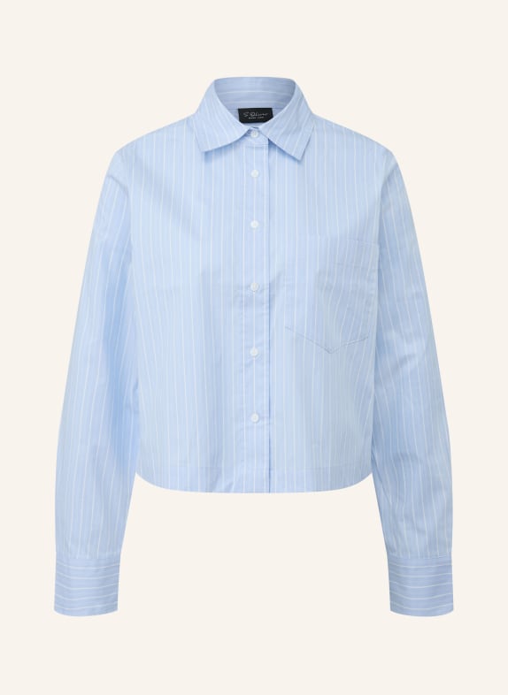 s.Oliver BLACK LABEL košile TMAVĚ MODRÁ / BÍLÁ