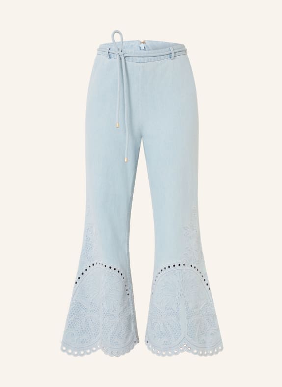ZIMMERMANN Cropped Jeans ICESTM Ice Storm