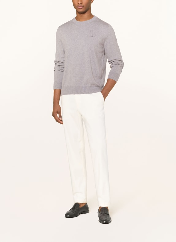 BOSS Pullover UPACAS GRAU