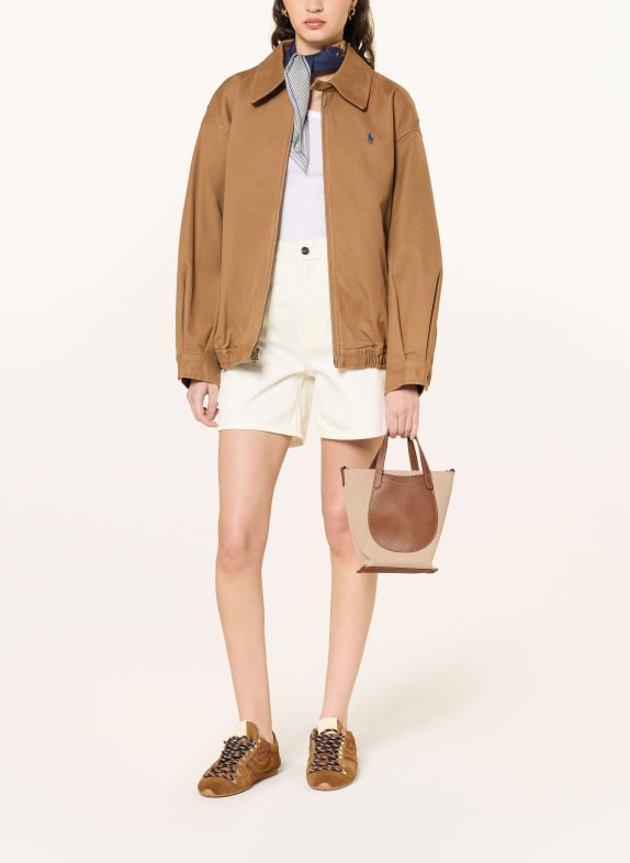 LONGCHAMP Geantă de umăr COMPLICE CREM / CONIAC