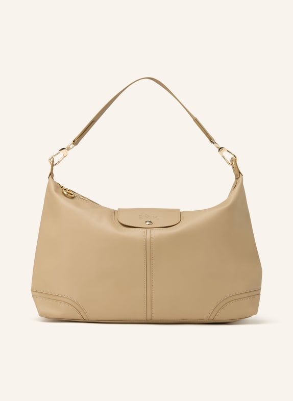 LONGCHAMP Schultertasche LE PLIAGE XTRA BEIGE / GOLD