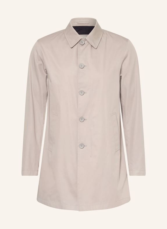 HERNO płaszcz SZAROBRĄZOWY