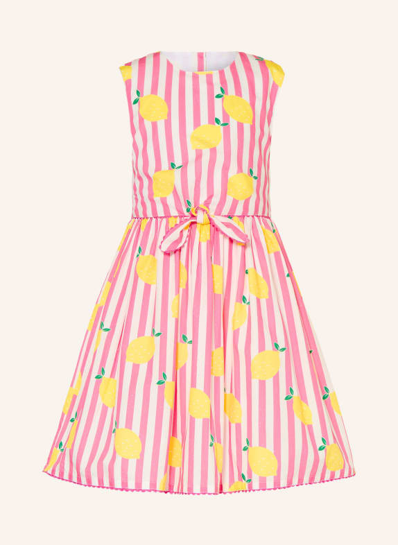 DANAMADE Kleid ROSA / GELB / WEISS