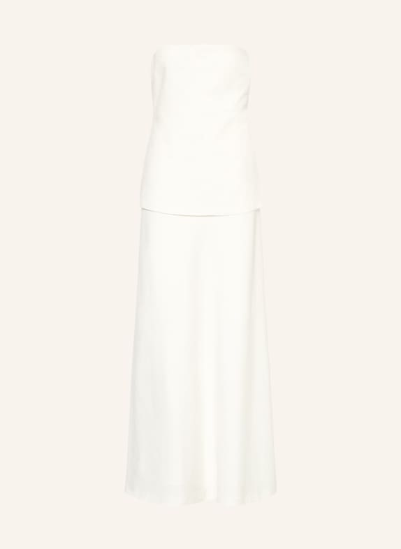 MRS & HUGS Šaty s odhalenými rameny BÍLÁ