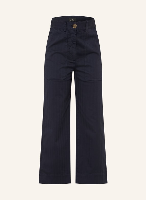 ETRO 7/8-Hose DUNKELBLAU