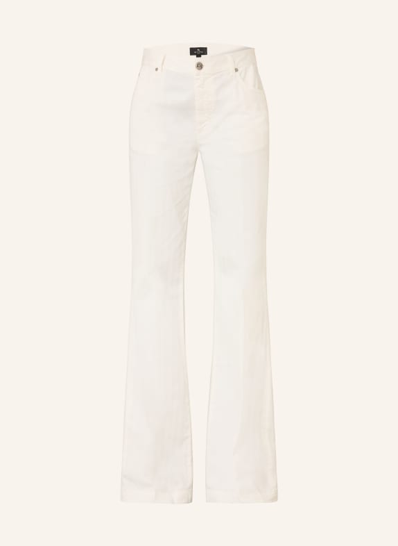 ETRO Marlenehose WEISS