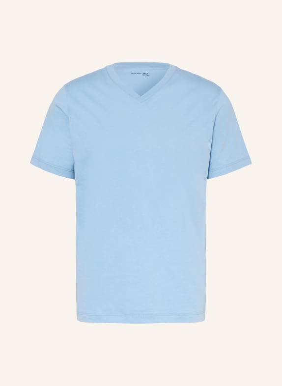 SCHIESSER Koszulka nocna MIX+RELAX JASNONIEBIESKI